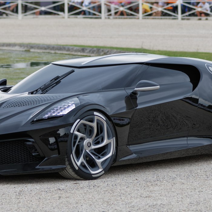 Bugatti la voiture noire гиперкар