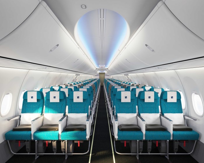 Салон Боинг 737 Мах