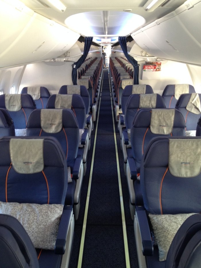 Боинг 737 Аэрофлот салон