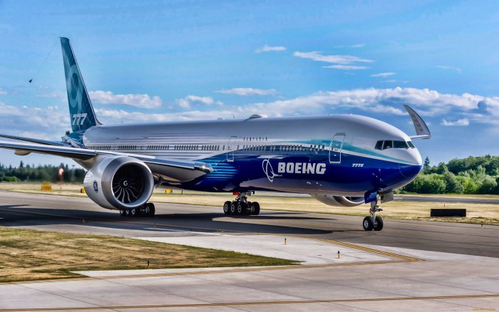 Пассажирские самолеты Боинг 777