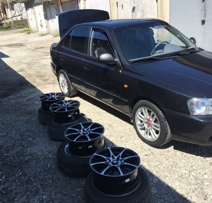 Акцент на дисках r15