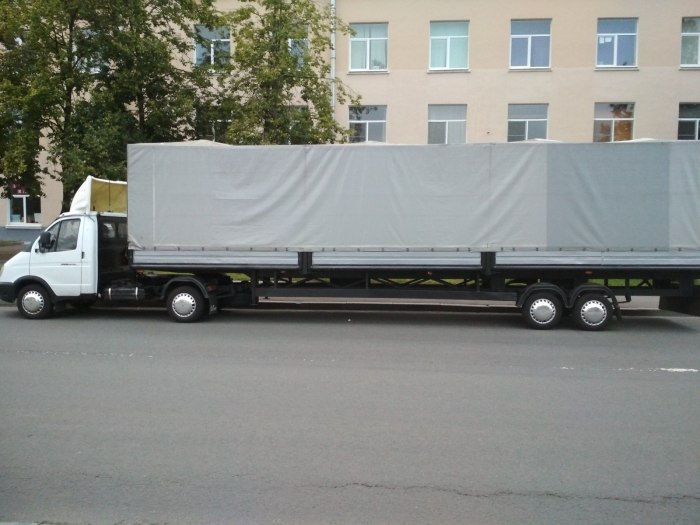 Газель Некст полуприцеп 12 метров