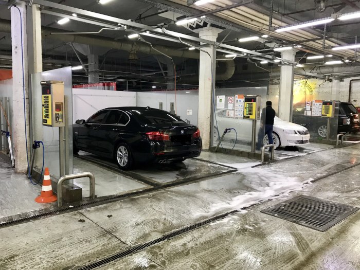 BMW m5 парковка