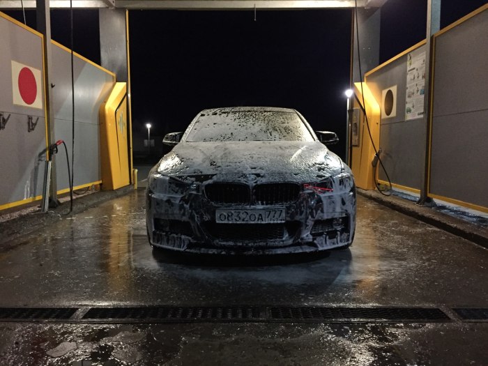BMW f30 категория на мойке