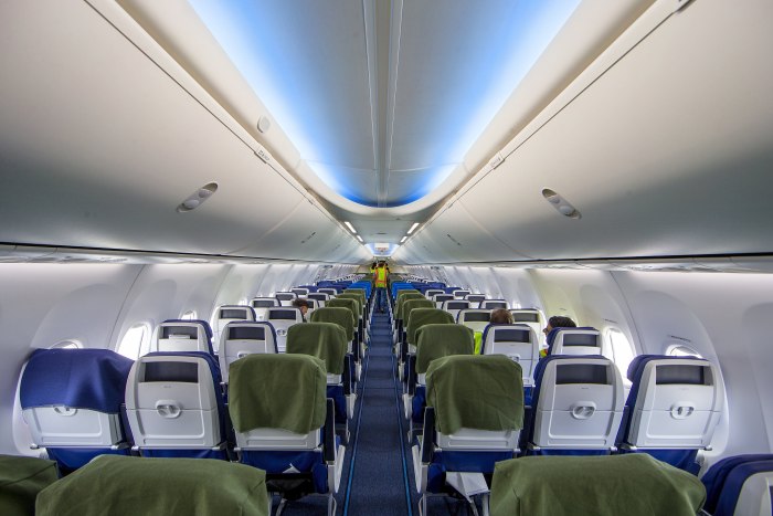 Боинг 737 Макс 8 салон