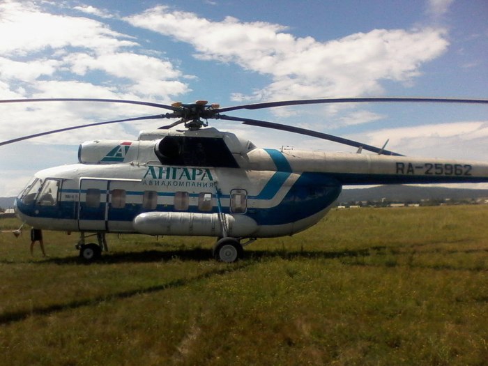 Ми8 Ангара зима