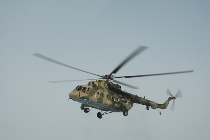 Боевой вертолёт ми-8