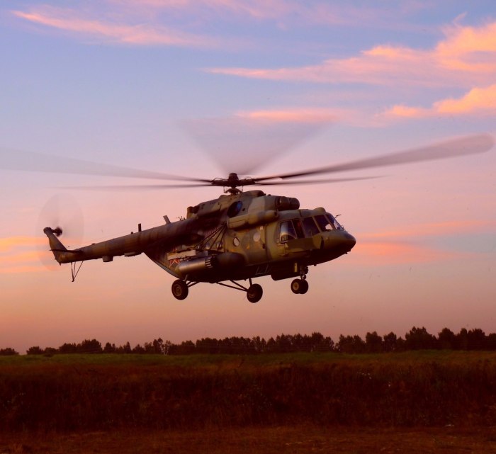 ВВС России вертолеты ми-8 АМТШ