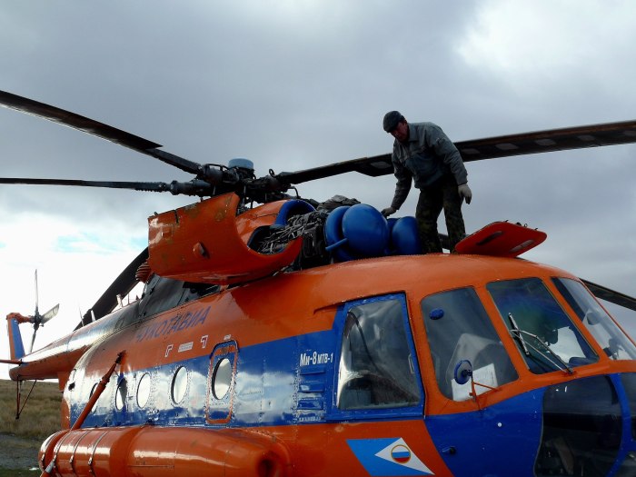 Грузовой вертолёт ми-8