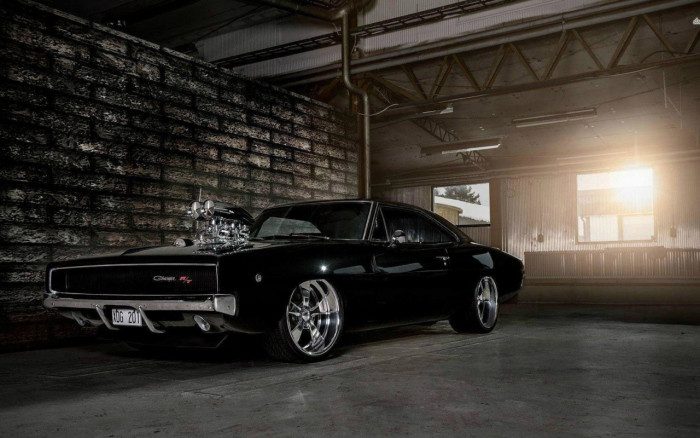 Dodge Charger 1970 черный