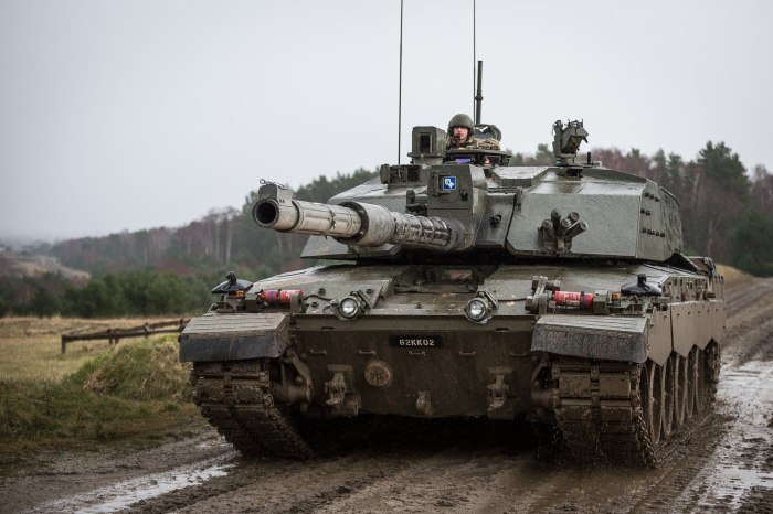 Британские танки Challenger 2