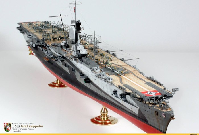 Авианосец Граф Цеппелин 1/350 Trumpeter