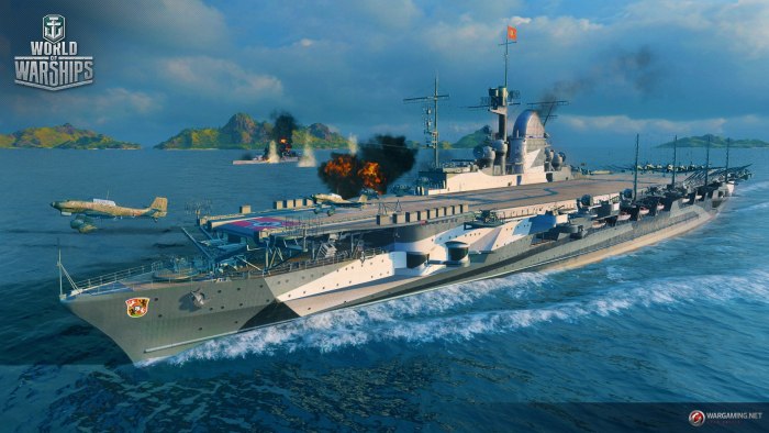 Граф Цеппелин авианосец World of Warships
