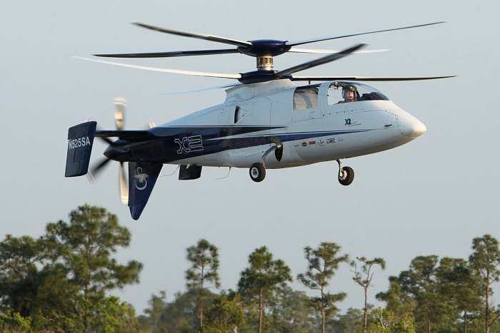 Sikorsky x2 вертолет