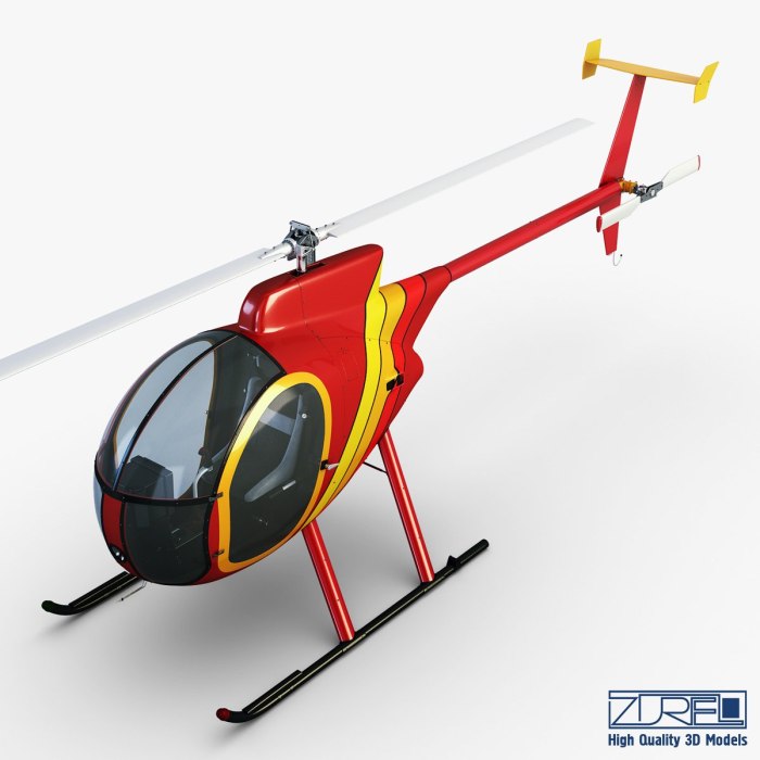 Вертолет мини-500