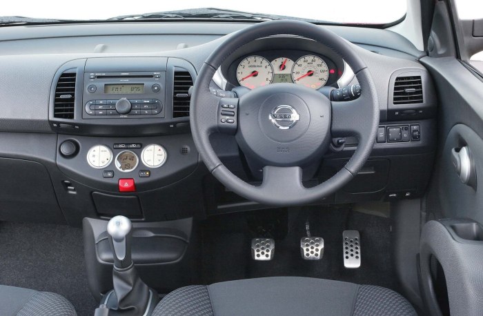 Nissan Micra k12 салон