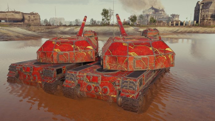 Танк в пустыне