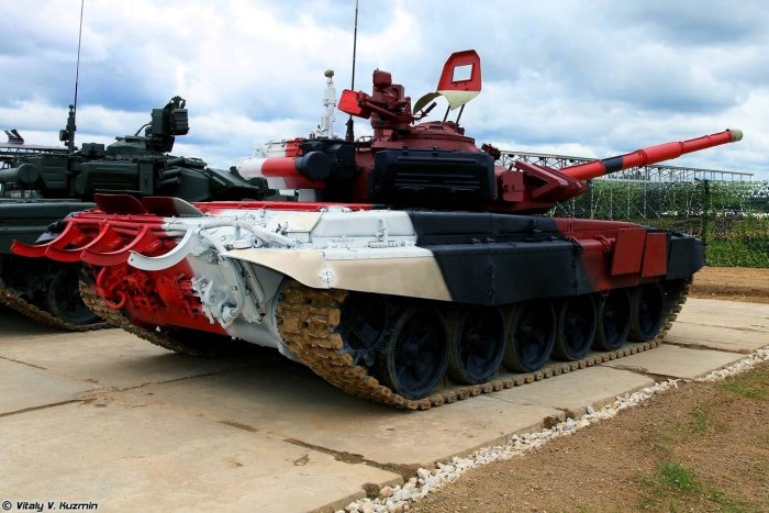 Т-72б3м танковый биатлон