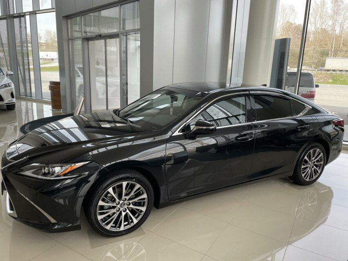 Lexus es 250 2021 черный