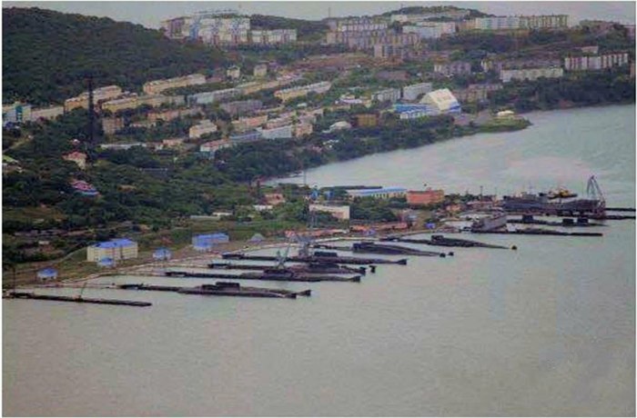 Посёлок Рыбачий Камчатка база подводных