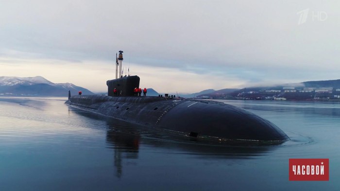 Подлодка на Камчатке