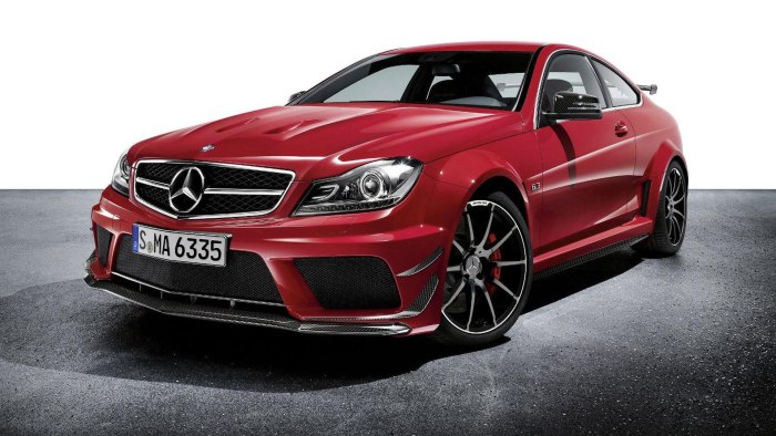 C63 AMG Coupe Black Series