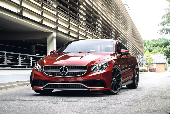 Мерседес-Бенц s63 AMG красный
