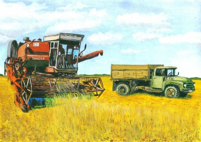 Комбайны СССР