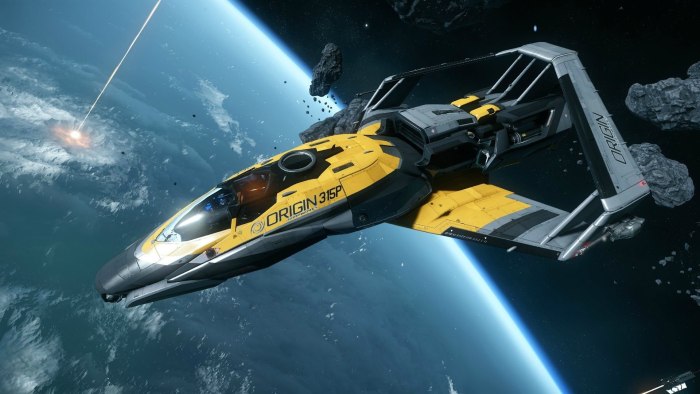 Стелс истребитель Star Citizen