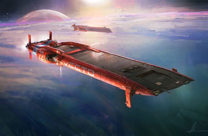 Sci Fi космический корабль