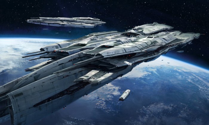 Дредноут корабль космический Star Citizen
