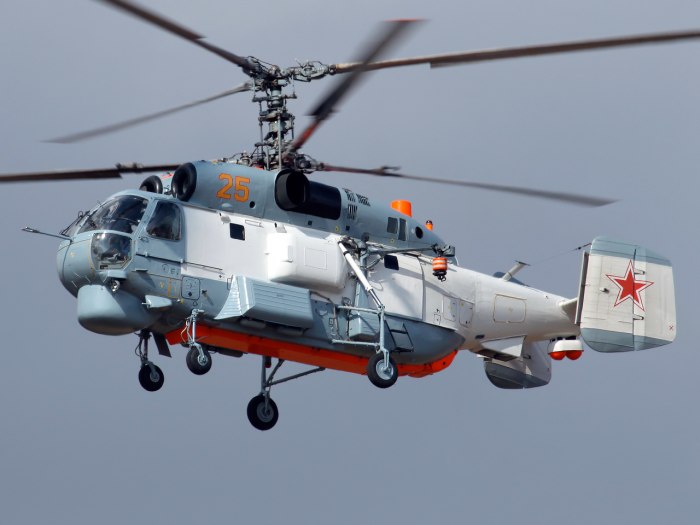 Корабельный вертолет ка-27