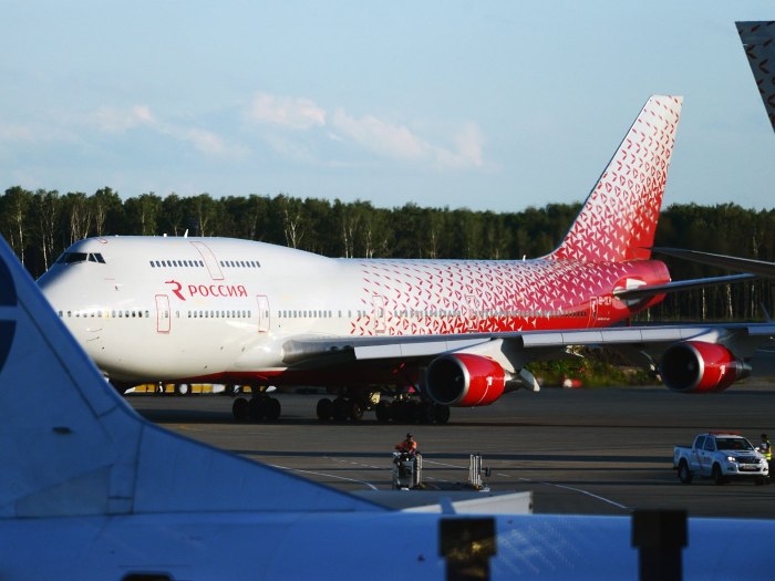 Боинг 747 400 Россия