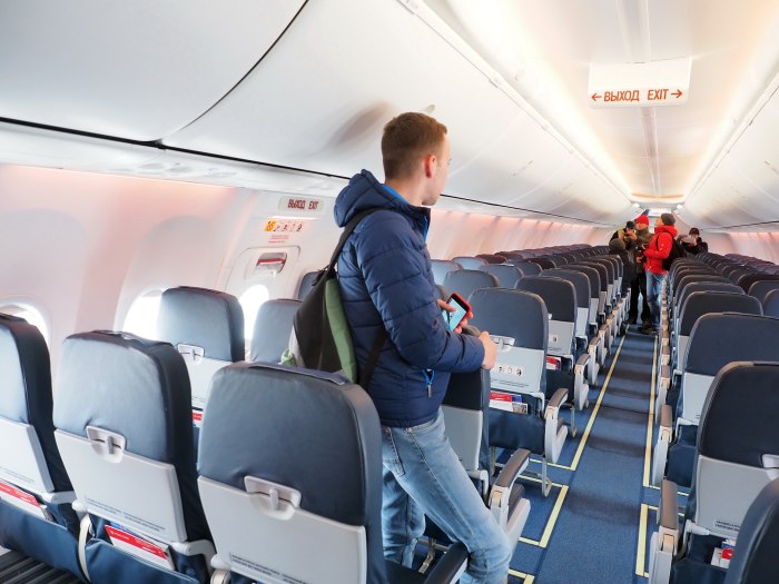 Боинг 737-800 Россия салон
