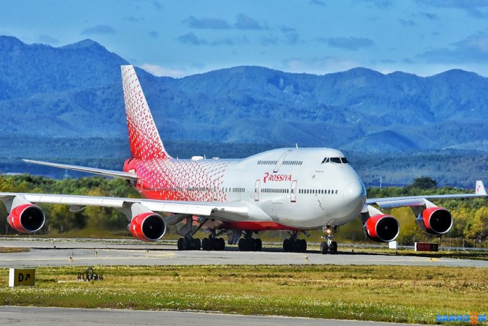 Боинг 747-400 авиакомпания Россия