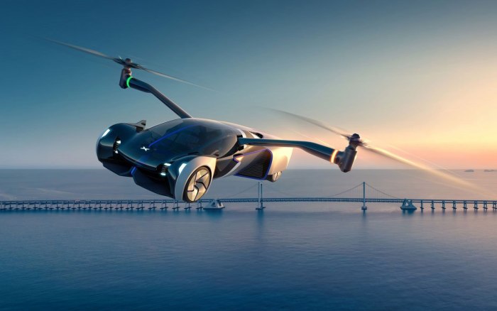 Xpeng x2 летающий автомобиль