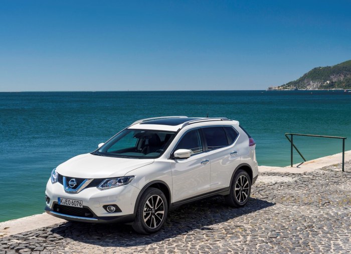 Nissan x Trail 2015 белый