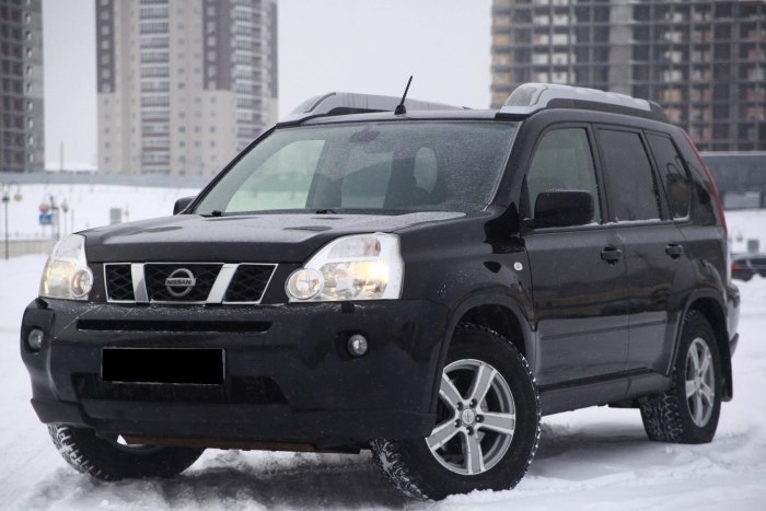 Nissan x-Trail 2007 черный