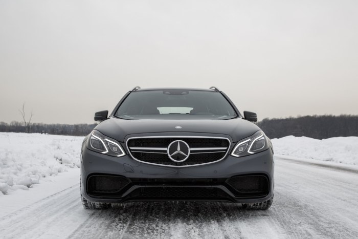 Мерседес CLS 63 AMG зима