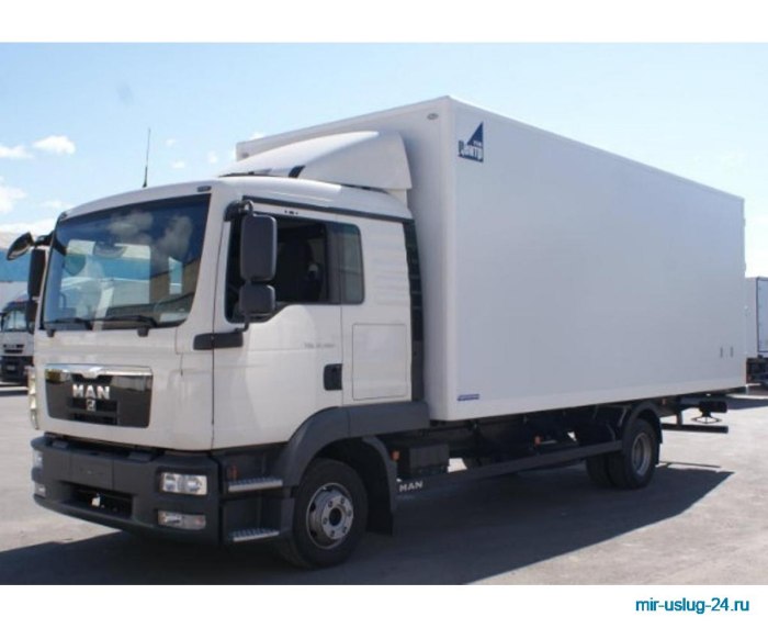 Man TGM 10т тент