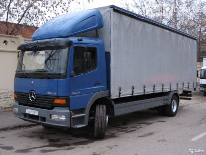 Мерседес Атего, тент 7.3 / 2.45 / 2.5 8 тонник