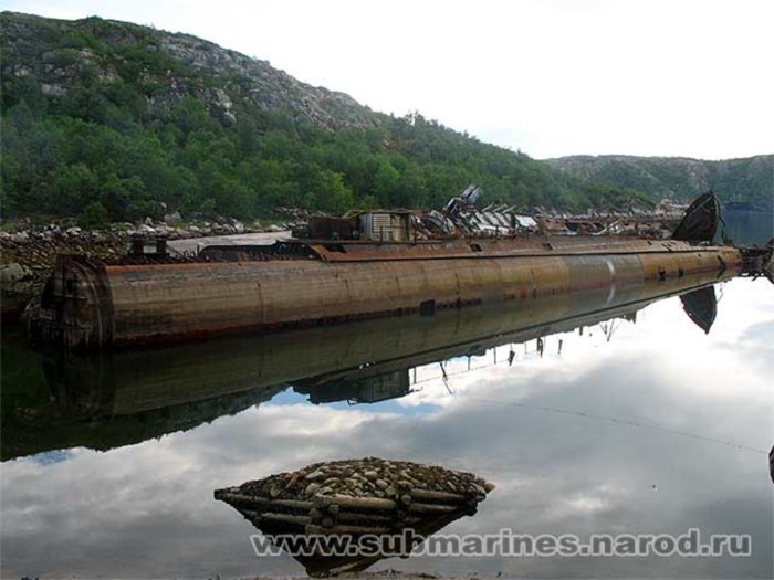 Кладбище атомных подводных лодок Мурманск