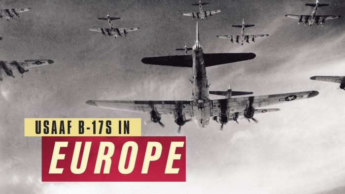 B 17 бомбардировщик