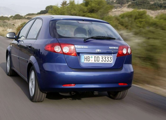 Daewoo Lacetti 2003