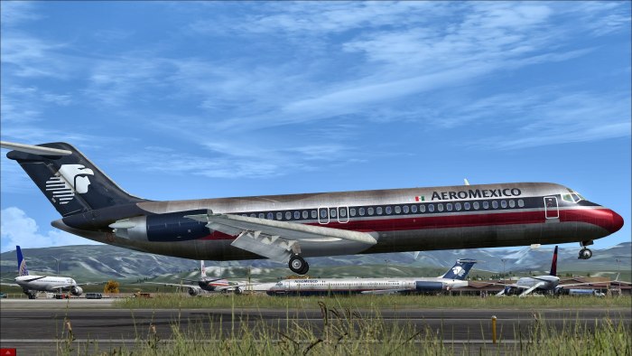 DC-4 самолет