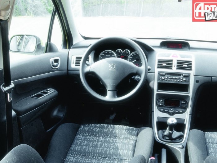 Peugeot 307 2002 салон