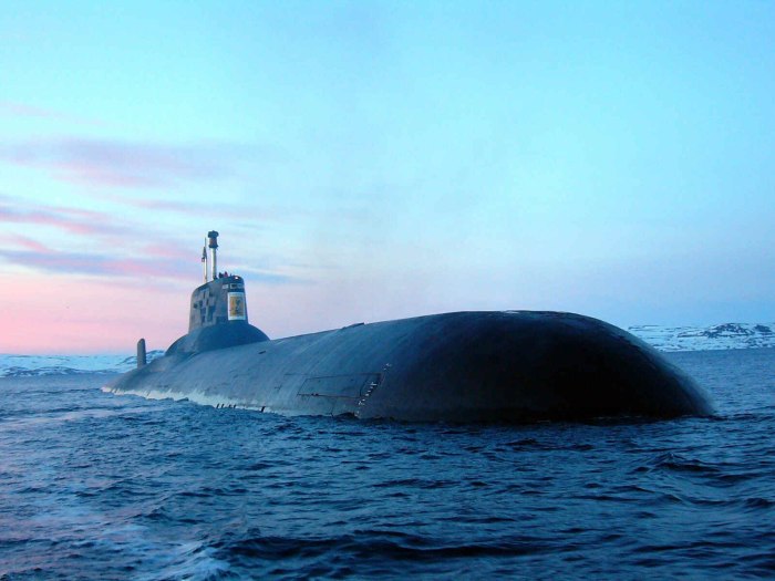 Подводная лодка акула проект 941