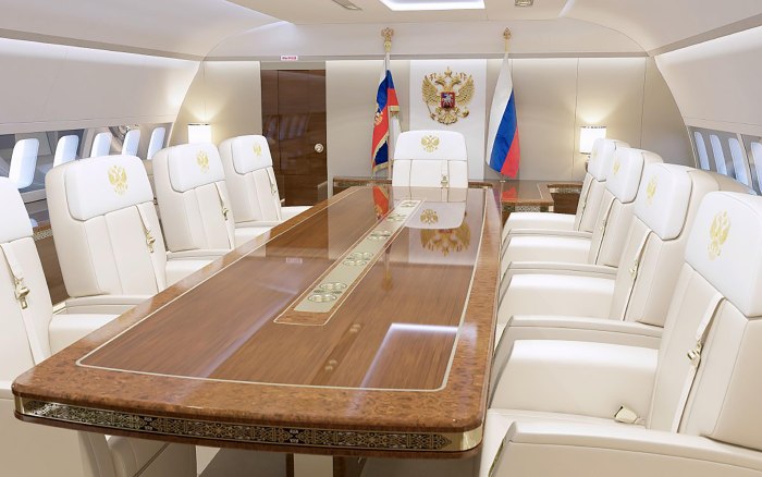 Ил 96 салон президента самолёт