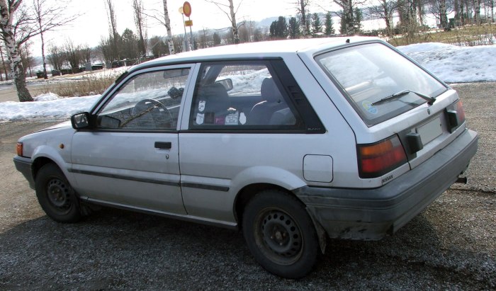 Nissan Sunny 1986 хэтчбек
