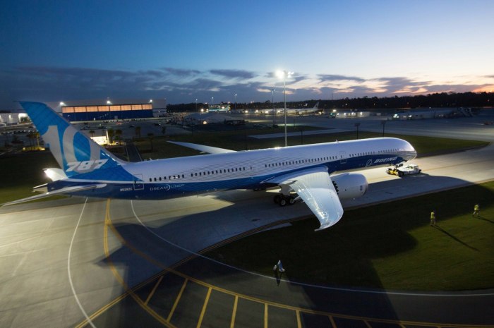 Самолет Дримлайнер 787